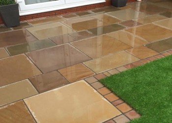 Stylish and durable patios in Plymouth & Exeter by Stone Mark Contractors. Premium patio installation by Stone Mark Contractors in Plymouth and Exeter, Devon, combining style, durability, and professional workmanship.