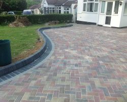 Durable block paving driveways in Plymouth by Stone Mark Contractors. Expertly installed block paving driveway by Stone Mark Contractors in Plymouth, Devon, showcasing durable and stylish outdoor surfaces.