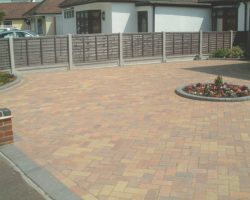 Expert block paving solutions in Newton Abbot by Stone Mark Contractors. High-quality block paving driveway by Stone Mark Contractors in Newton Abbot, Devon, designed for strength and long-lasting performance.